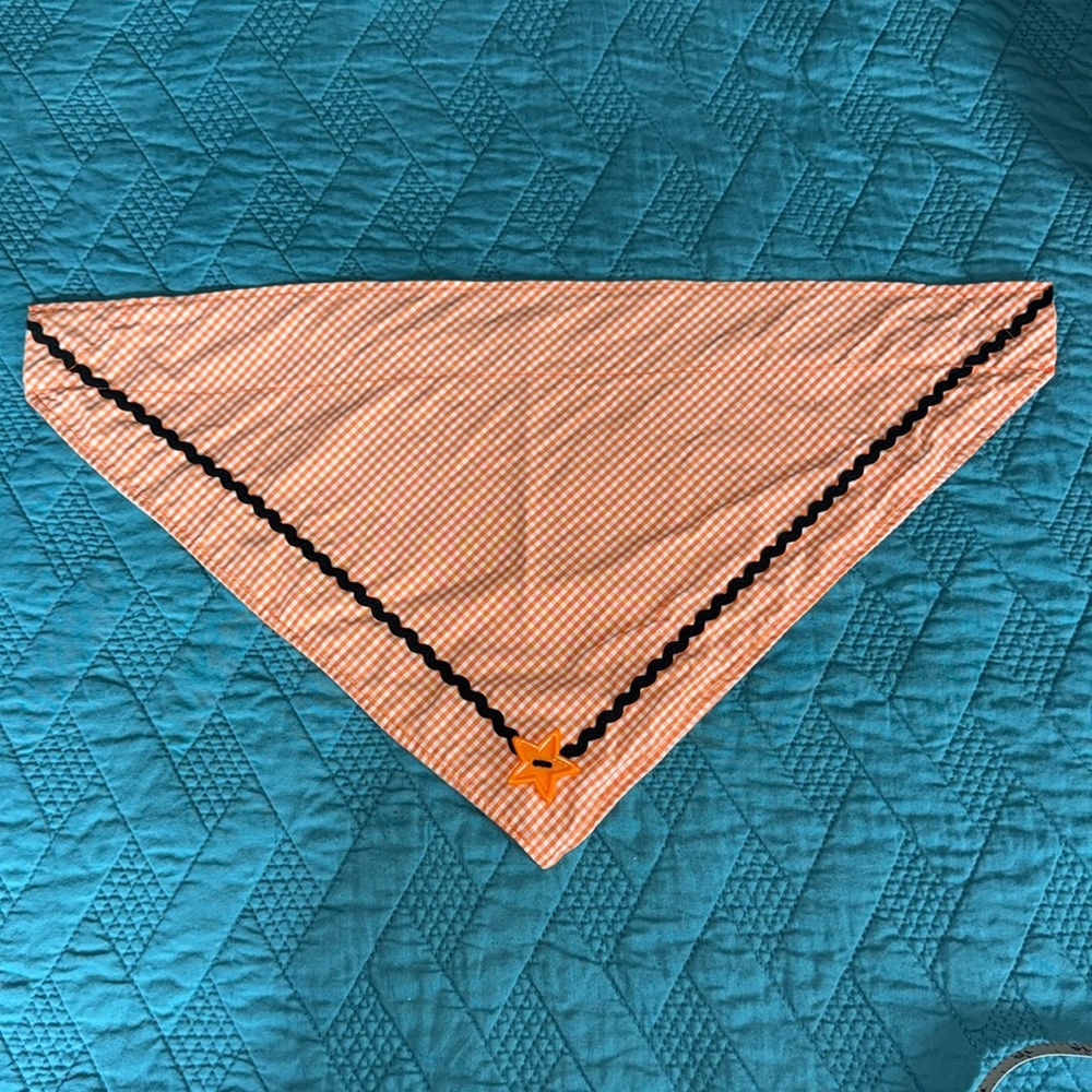 Dog Bandana with Ric Rac